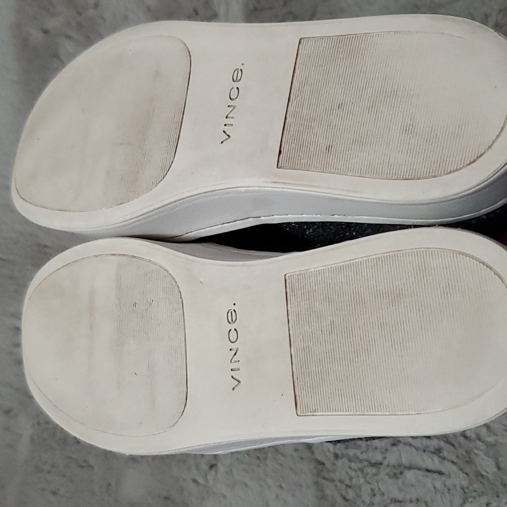 VINCE Warren Tweed like Platform Slip ons Shoes - size 8 - Picture 10 of 13